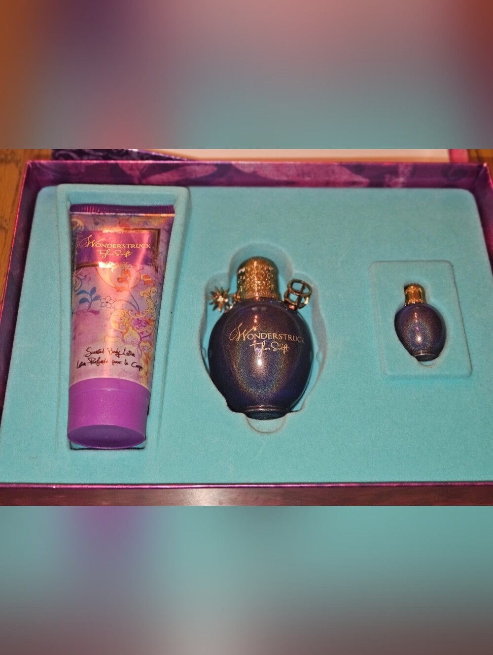 TAYLOR SWIFT WONDERSTRUCK 3 PEICE SET.